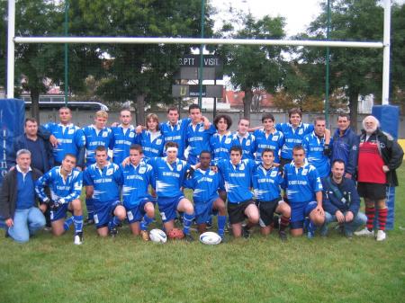 les juniors qui on été jouer les 1/2 finale du championnat de france philliponeau